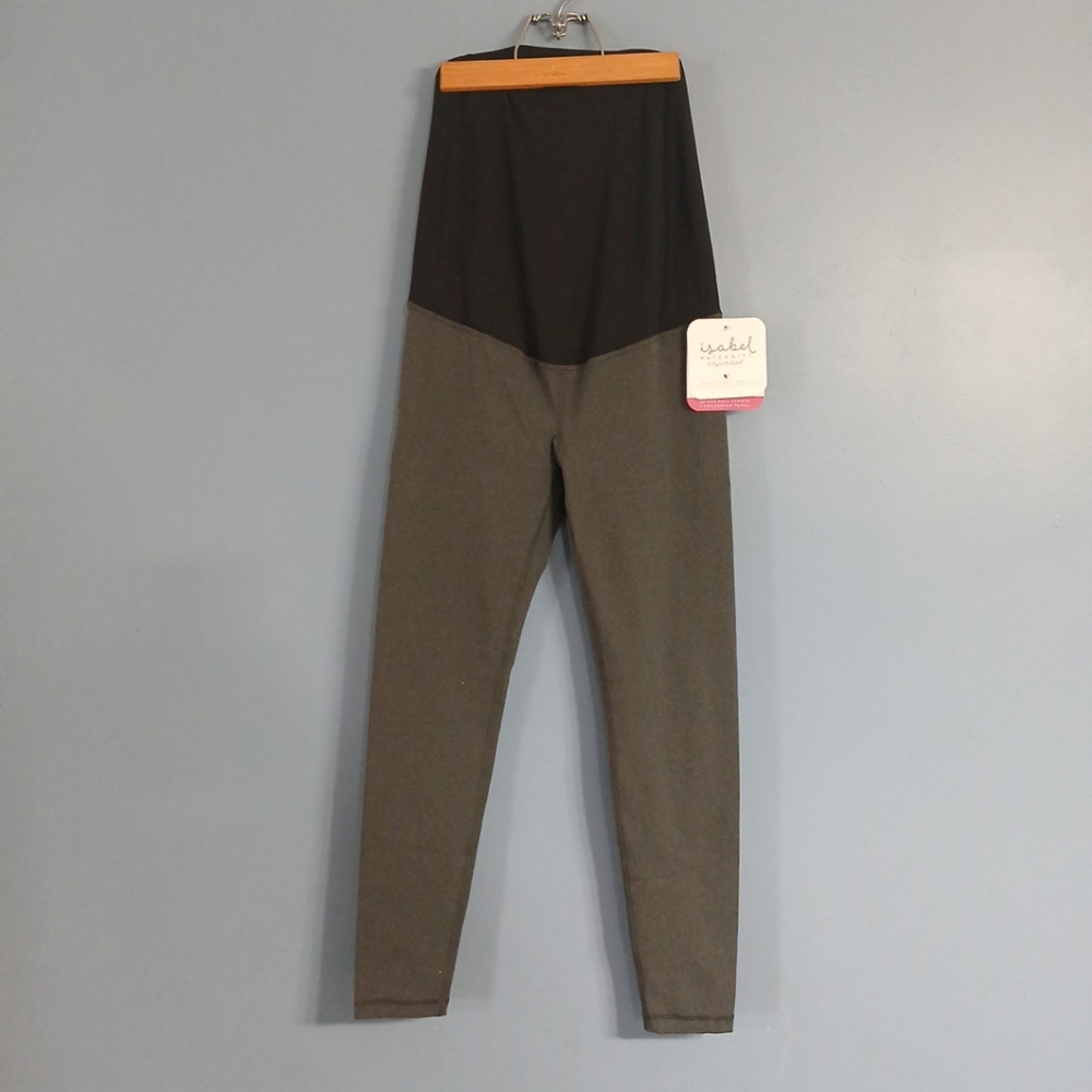 Women's Crossover Panel Active Maternity Leggings - Isabel Maternity - XS - Picture 3 of 6